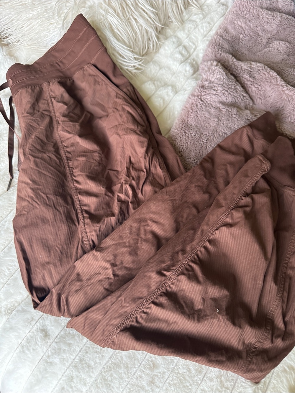 Lulu dark brown dance studio pant